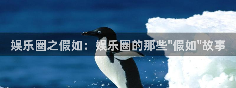 摩臣5平台哪个游戏好爆：娱乐圈之假如：娱乐圈的那些\