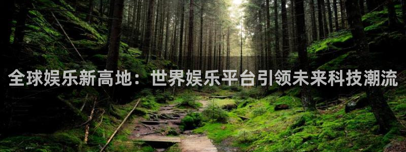 摩臣5平台pg：全球娱乐新高地：世界娱乐平台引领未来科技潮流